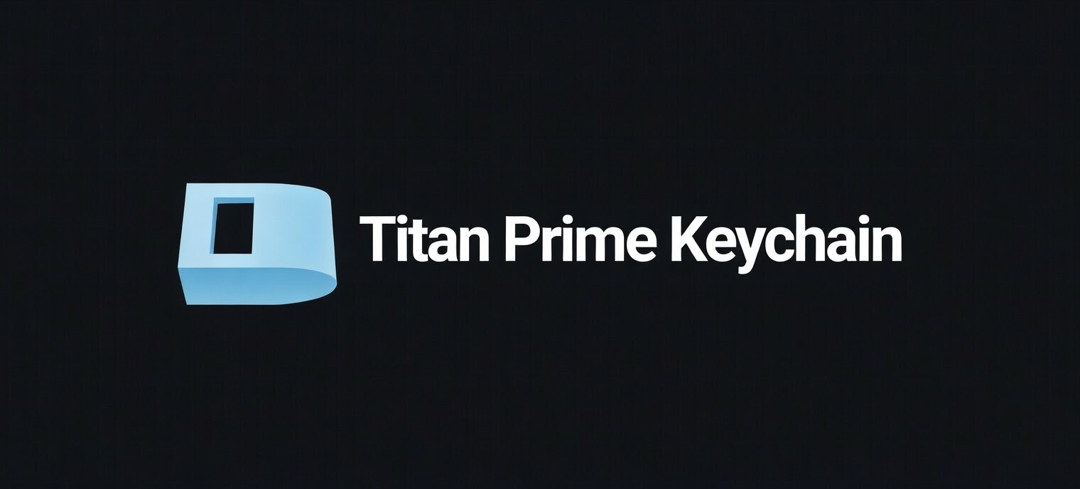 Titan Prime Keychain Logo
